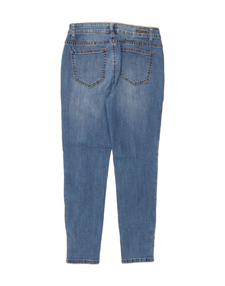 IZOD Womens Slim Jeans US 4 Small W26 L27 Blue Cotton Vintage Izod and Second-Hand Izod from Messina Hembry 