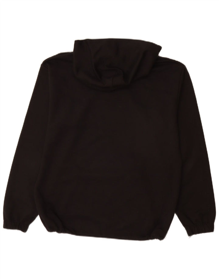 Zara Hombre Sudadera Con Capucha Jersey Pequeño Algodón Negro