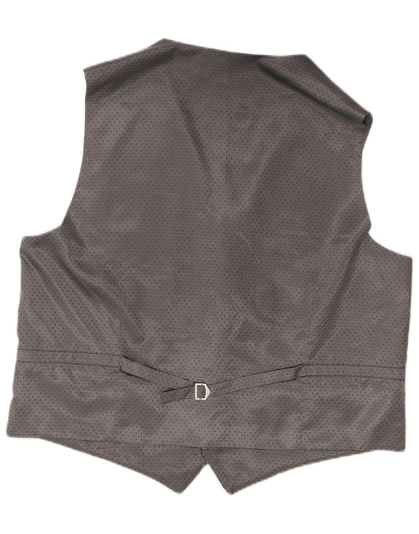 Harris Tweed Chaleco para hombre 2XL Gris Lana nueva