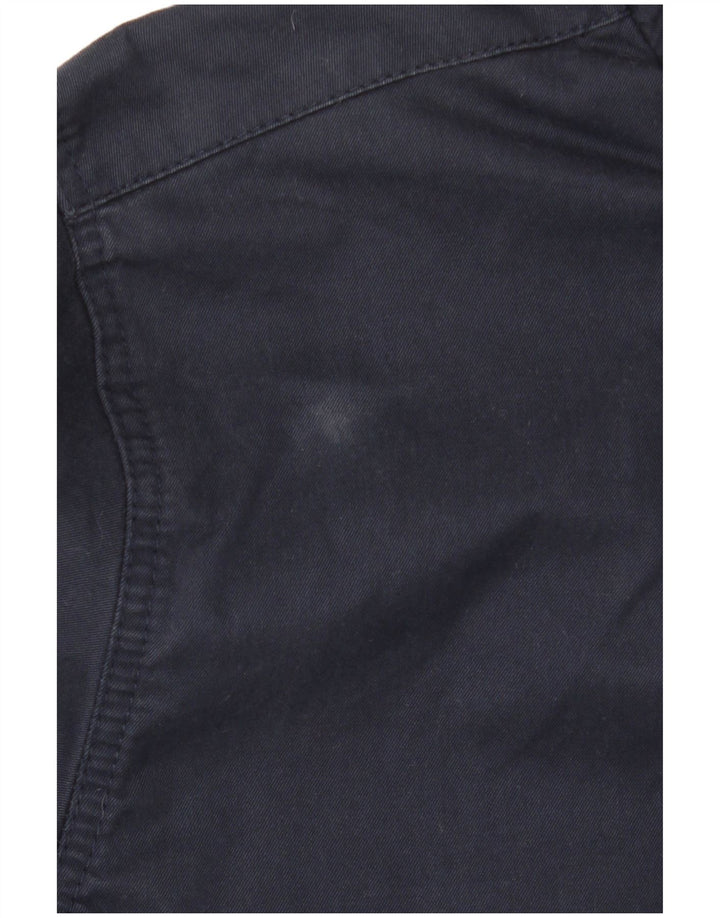 Tommy Hilfiger Chaqueta Bomber para Hombre UK 38 Mediana Azul Marino Algodón