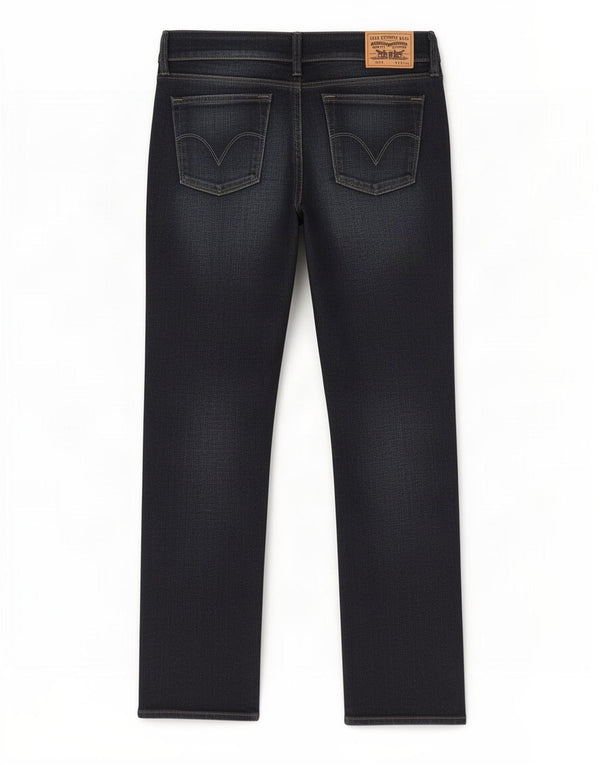 Vaqueros Levi's Mujer 571 Rectos W29 L29 Algodón Azul Marino