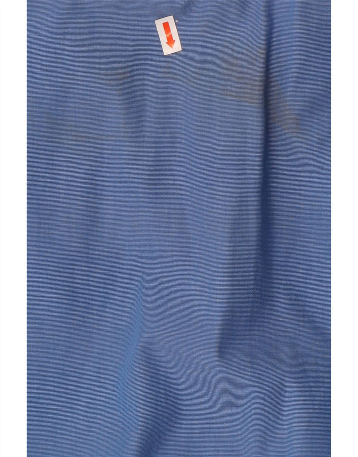 Camisa Scotch & Soda Hombre Grande Azul Algodón