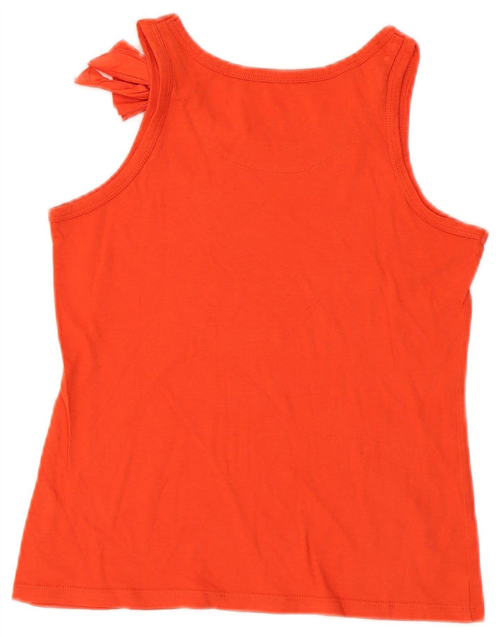 Massimo Dutti Camiseta Sin Mangas Niña 11-12 Años Naranja
