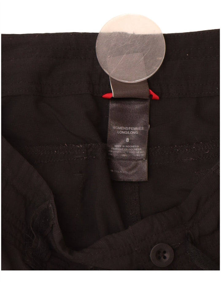 The North Face Pantalones cortos casuales para mujer US 8 Medium W32 Nylon negro