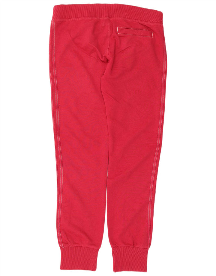 Adidas Mujer Chándal Pantalones Joggers IT 44 Medio Rojo Algodón