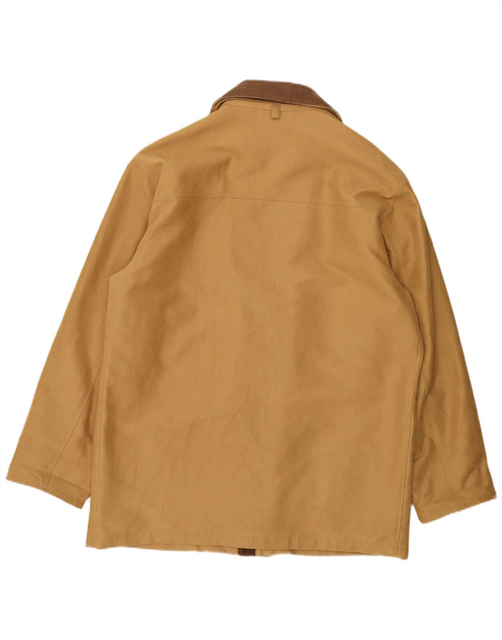 Delahaye Chaqueta utilitaria para hombre UK 40 Large Beige Cotton