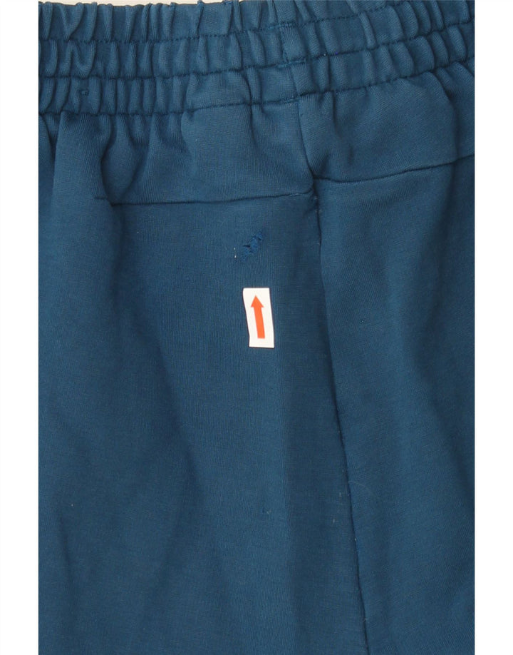 ADIDAS Boys Tracksuit Trousers 11-12 Years Blue Rayon Vintage Adidas and Second-Hand Adidas from Messina Hembry 