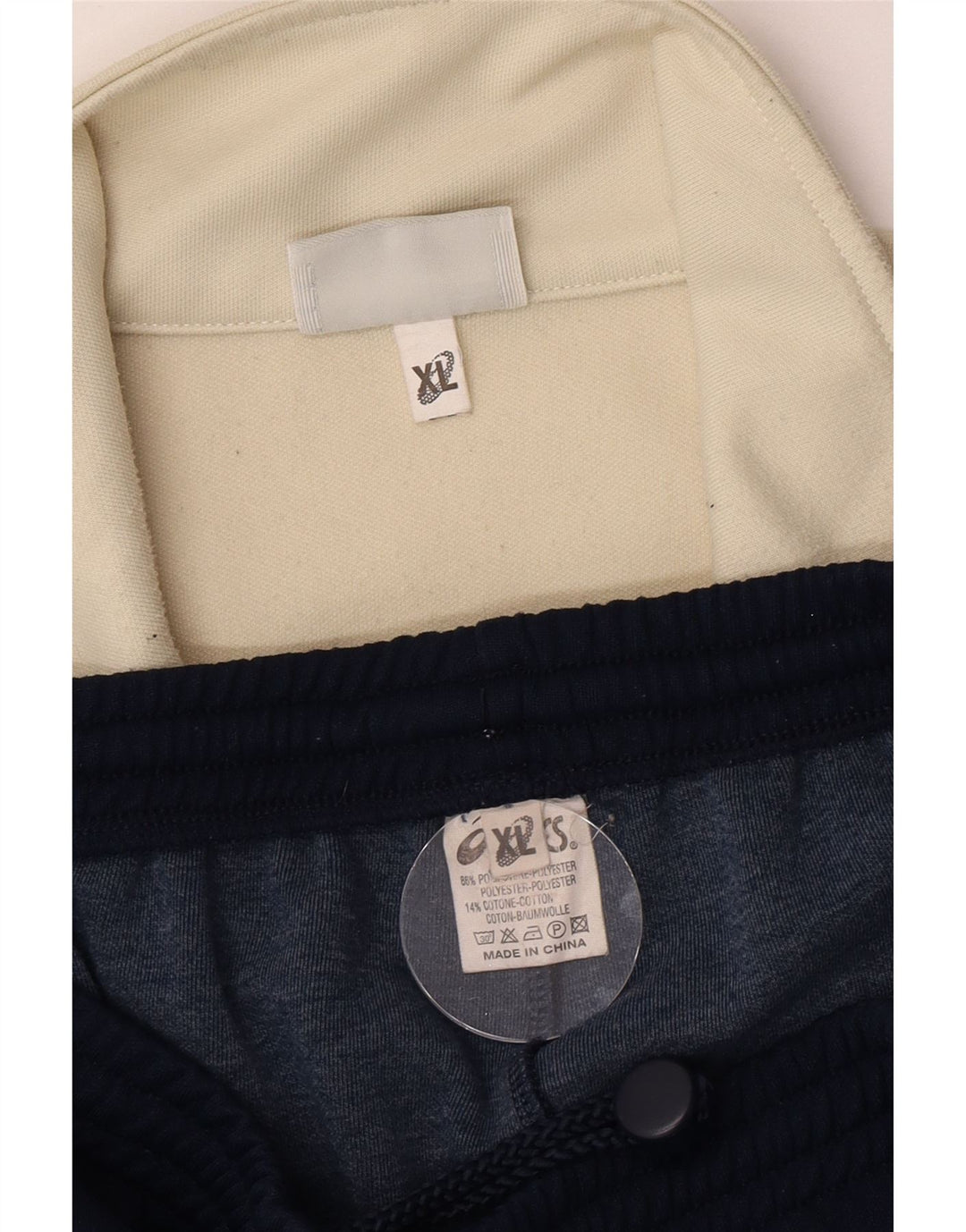 Oasis Chándal completo con gráfico para hombre XL Azul marino Colorblock Poliéster