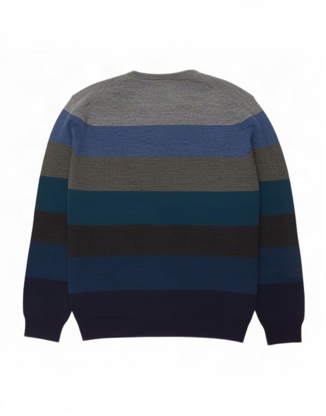 Marks & Spencer - Jersey de cuello redondo con autógrafo para hombre, talla 2XL, multicolor