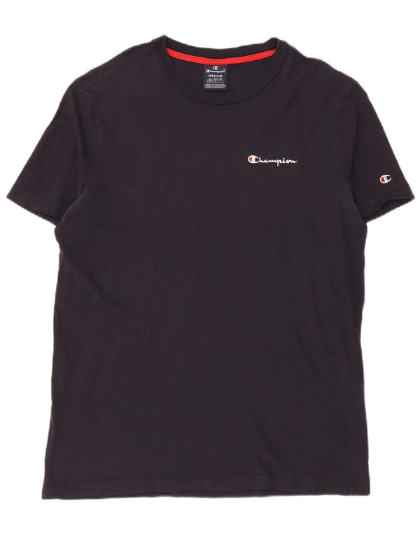 Champion Camiseta Hombre Top Medium Azul Marino Algodón