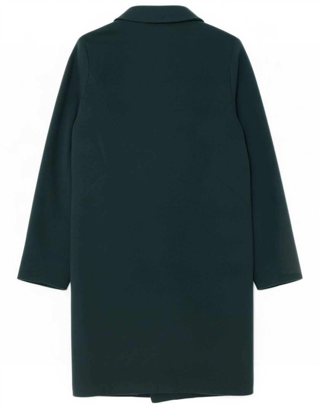 Abrigo cruzado de mujer Oasis UK 10 Small Poliéster verde