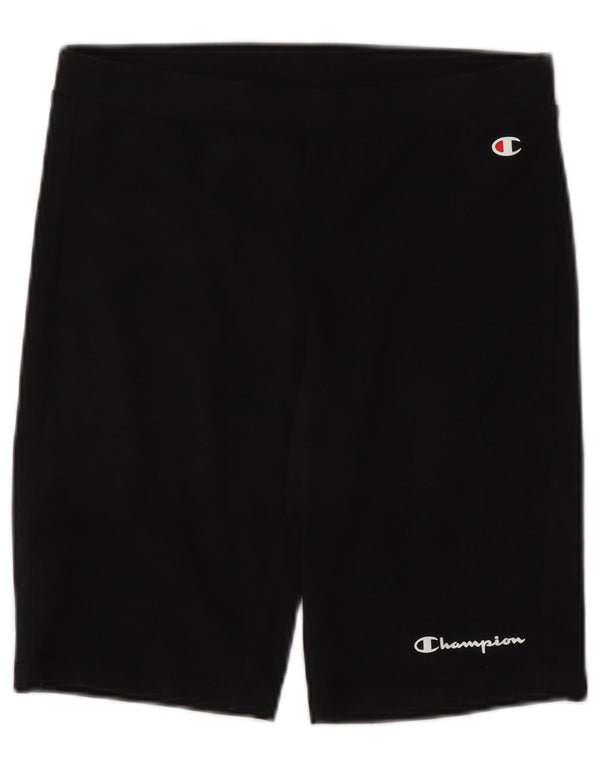 Champion Pantalones cortos deportivos para mujer UK 44 Mediano Algodón negro
