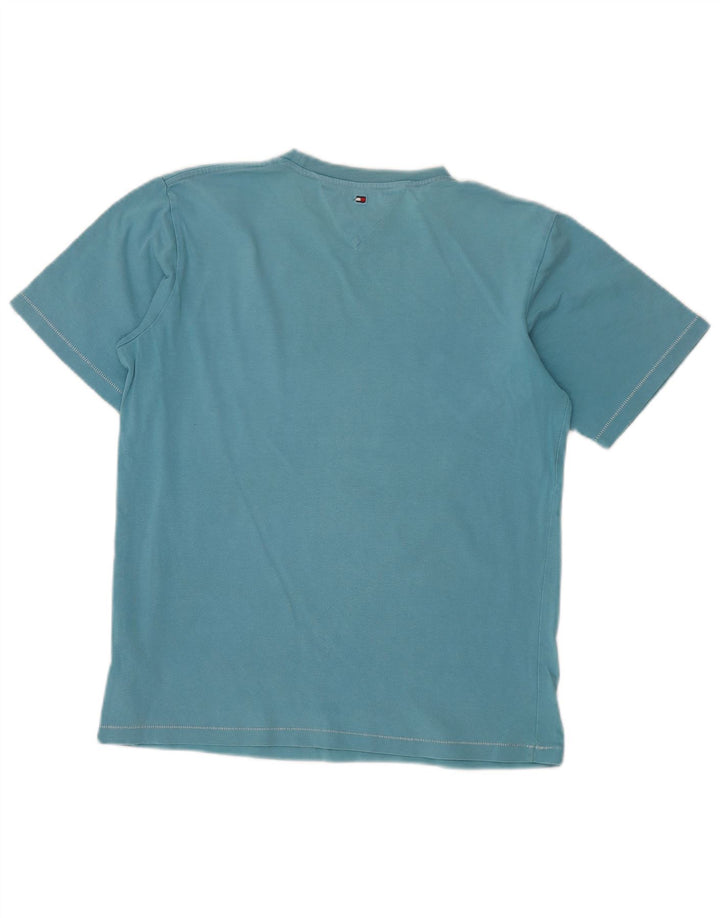 TOMMY HILFIGER Camiseta gráfica para niño 13-14 años Azul Algodón