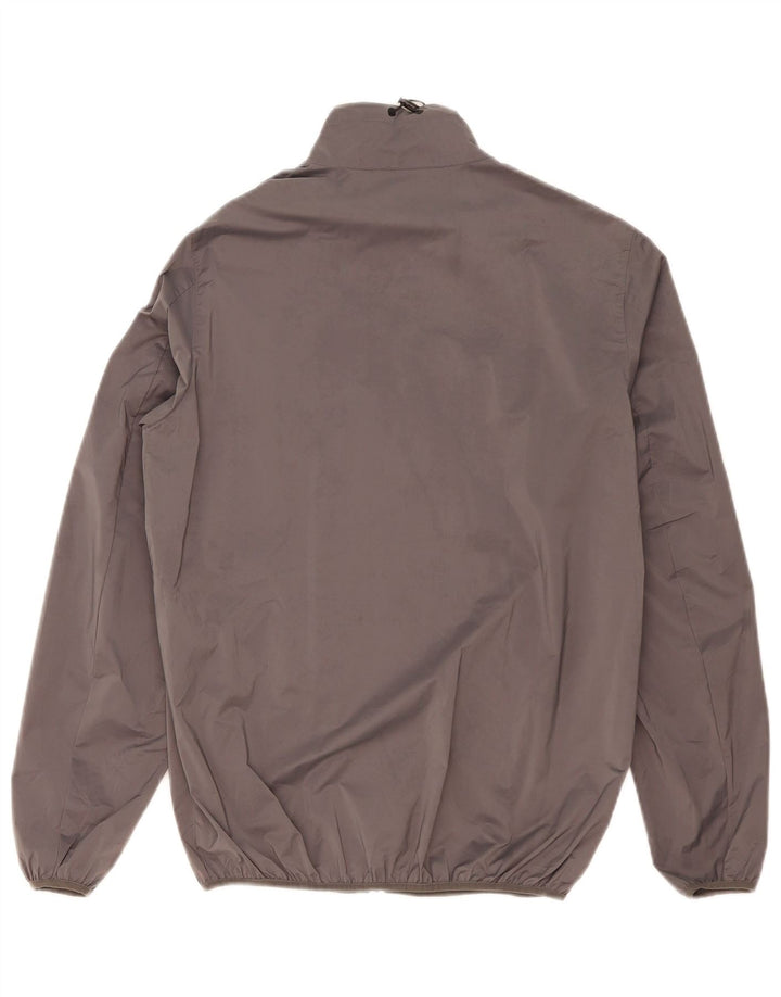 Zara Hombre Chándal Top Chaqueta Pequeña Gris Poliéster