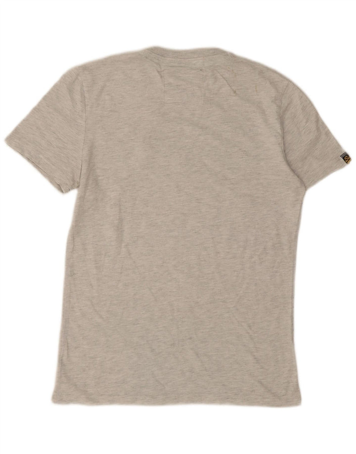 Superdry Camiseta Gráfica De Algodón Gris Medio Para Hombre