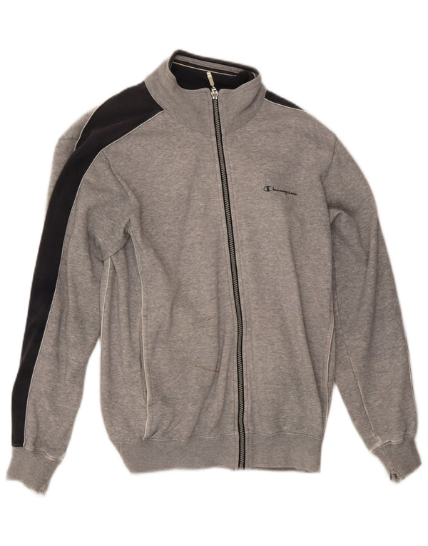 Champion Chaqueta De Chándal De Corte Regular Para Hombre Small Gris Colorblock