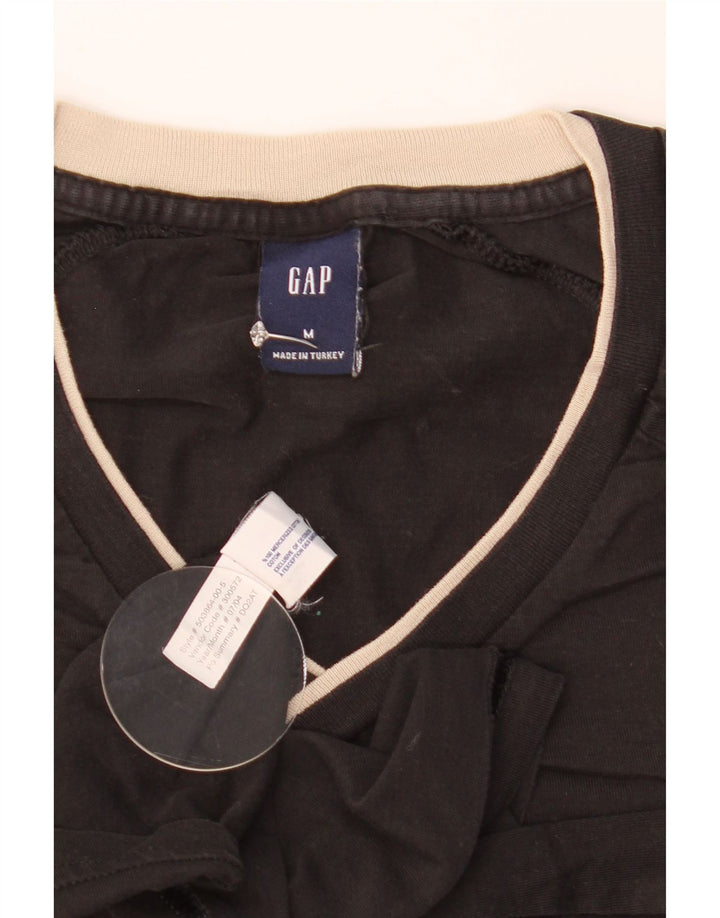 Camiseta Gap Hombre Top Medium Negro Algodón