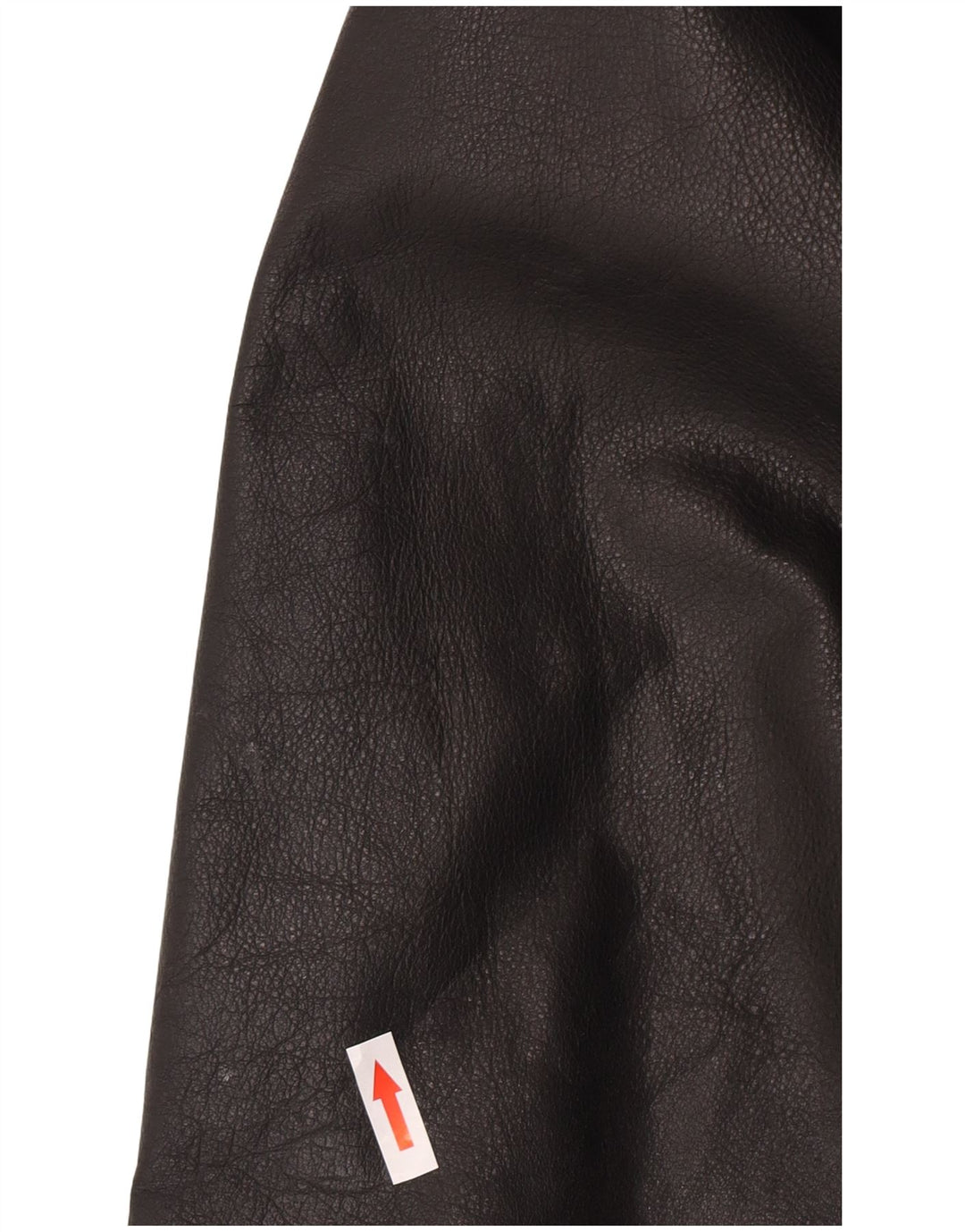 Claudio Chaqueta de cuero para hombre UK 42 XL Cuero negro