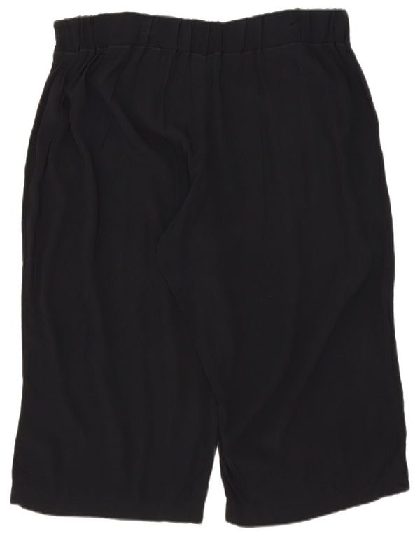 Marks & Spencer Bermudas deportivas para mujer UK 22 3XL Viscosa negra
