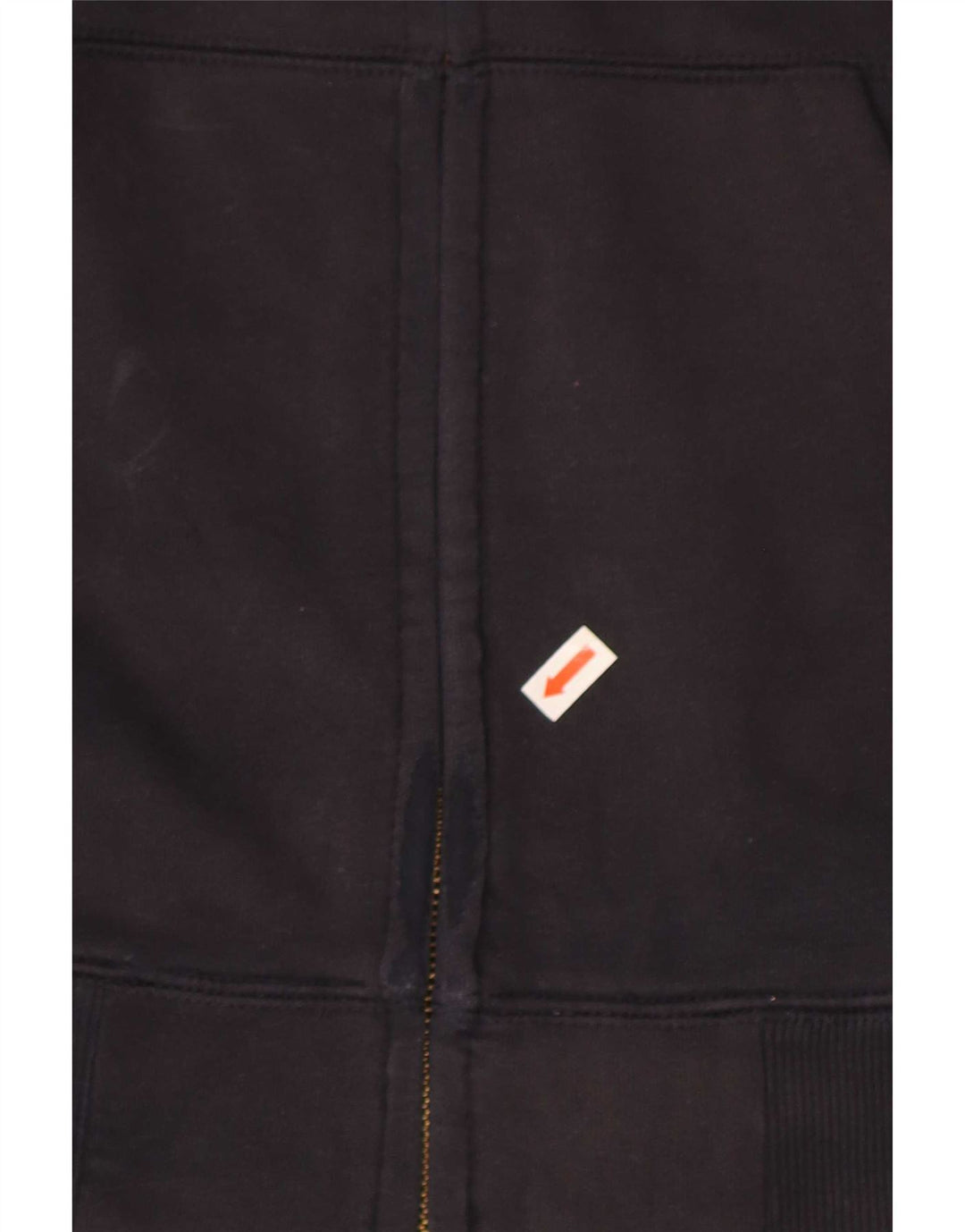 Carhartt Hombre Zip Sudadera Con Capucha Suéter Medio Azul Marino Algodón