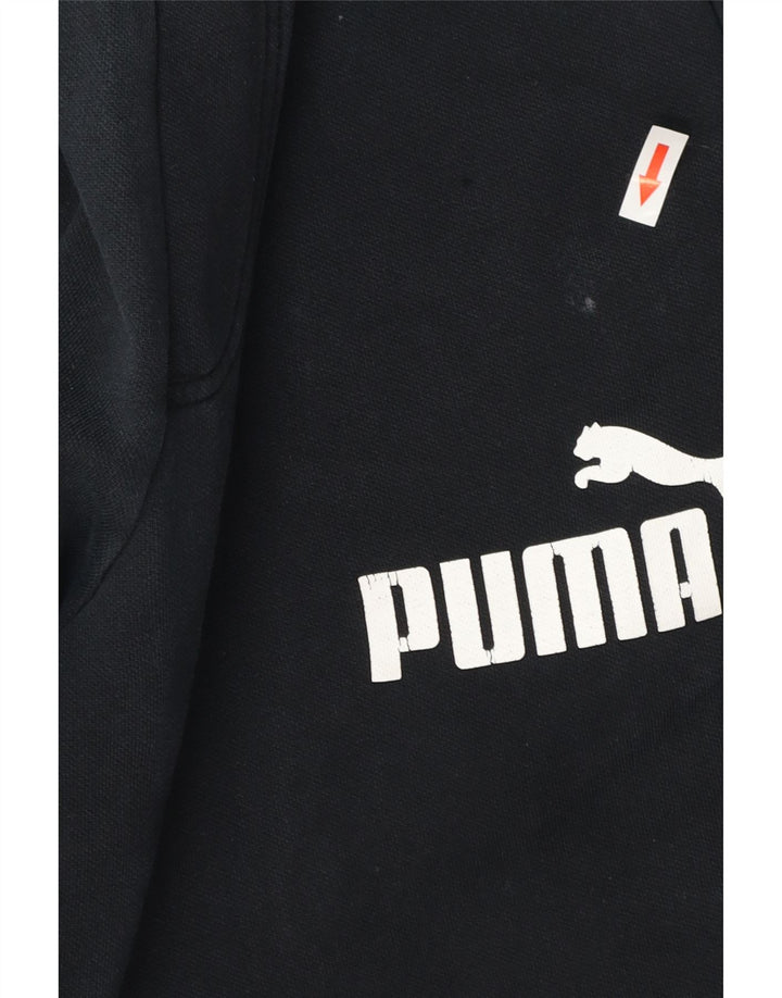 Puma Pantalones De Chándal Gráficos Joggers De Algodón Negro Mediano Hombre