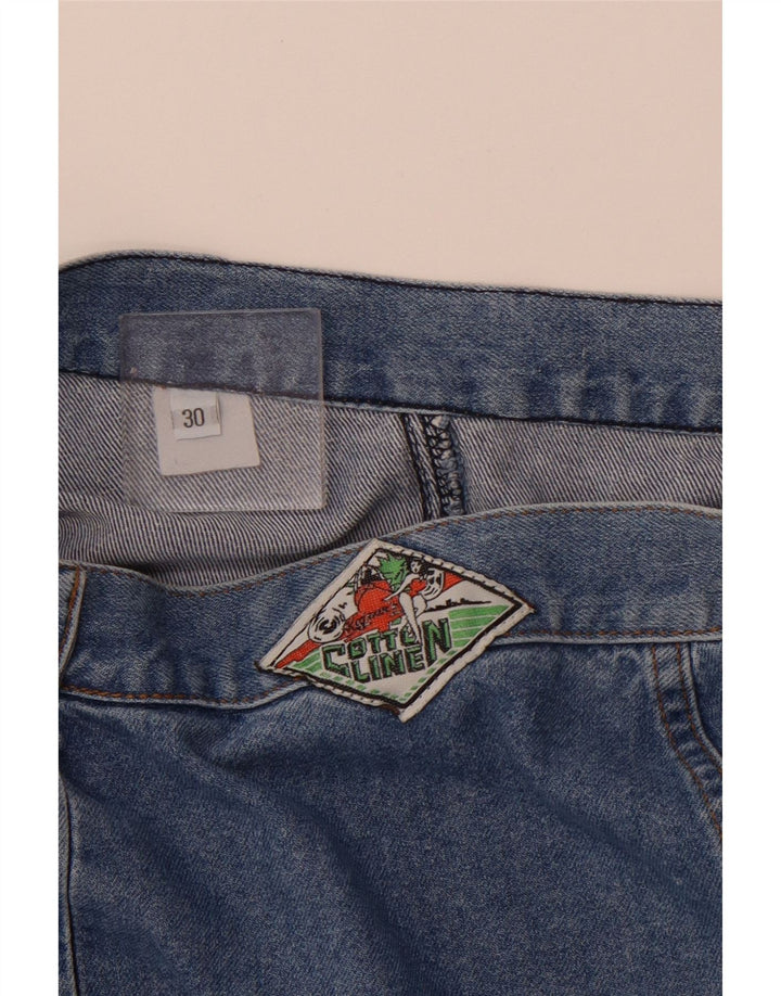 Falda Vaquera VINTAGE Mujer W30 Azul Medio