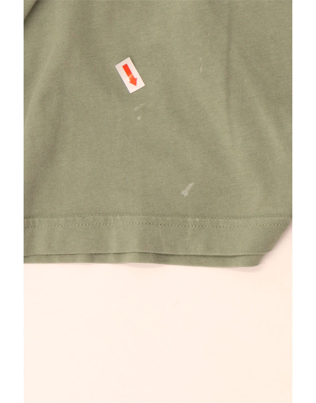 Reebok Camiseta gráfica para hombre Top grande de algodón verde