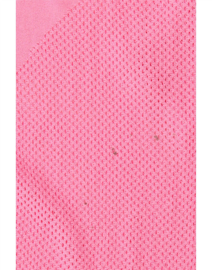 GUESS Vestido tipo jersey con estampado gráfico para mujer UK 40 XL Rosa