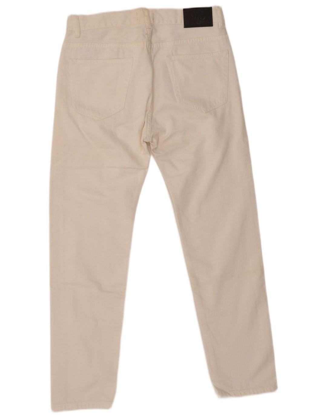 ZARA Vaqueros Slim para Hombre EU 40 Medium W31 L28 Algodón Blanco Roto