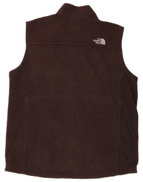 The North Face Chaleco polar para hombre Reino Unido 40 Grande Poliéster negro
