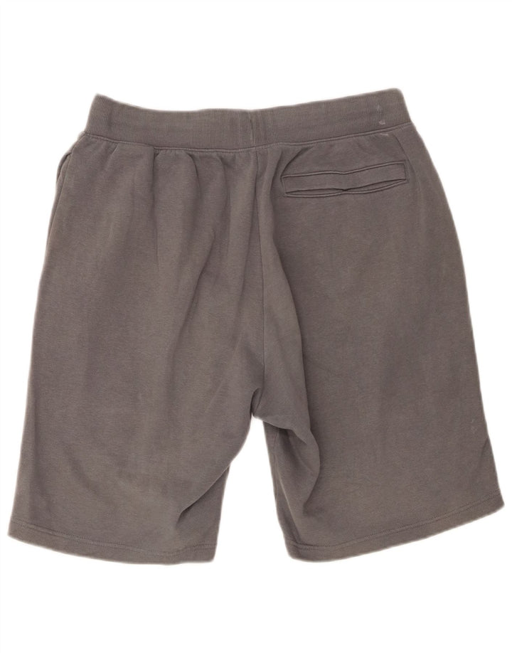 Under Armour Pantalones cortos deportivos para hombre de algodón gris grande