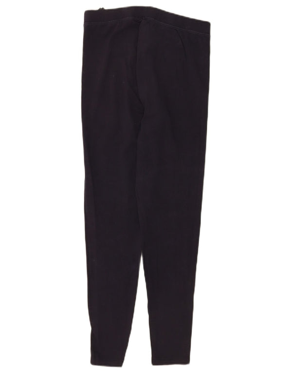 Marks & Spencer Leggings cortos para mujer UK 10 Small Azul marino Algodón