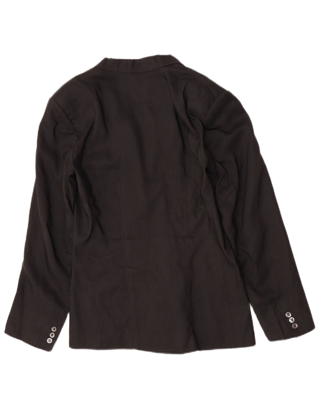 Penny Black Chaqueta tipo blazer de 3 botones para mujer UK 12 Medium Black Linen