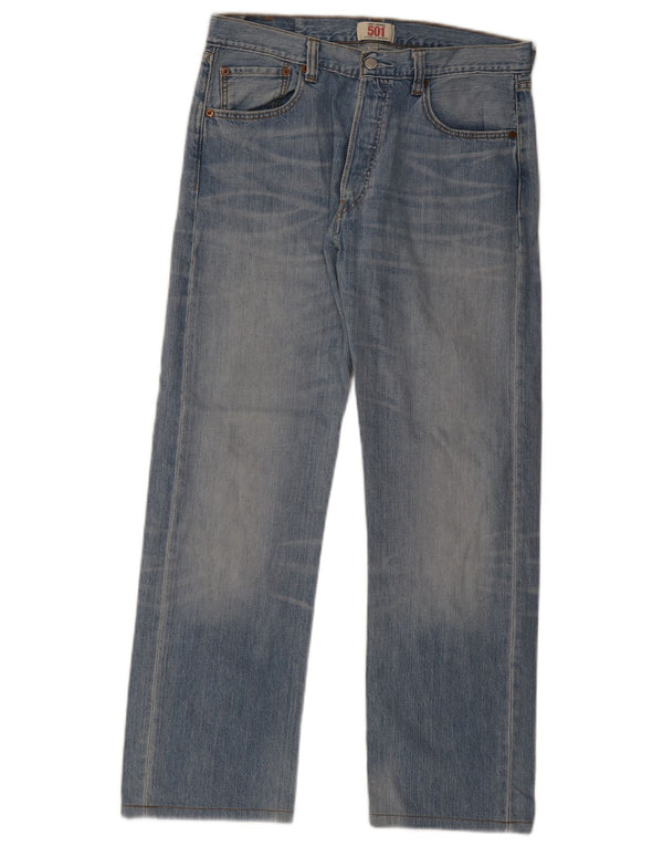 Levi's Hombre 501 Vaqueros Rectos W34 L30 Azul