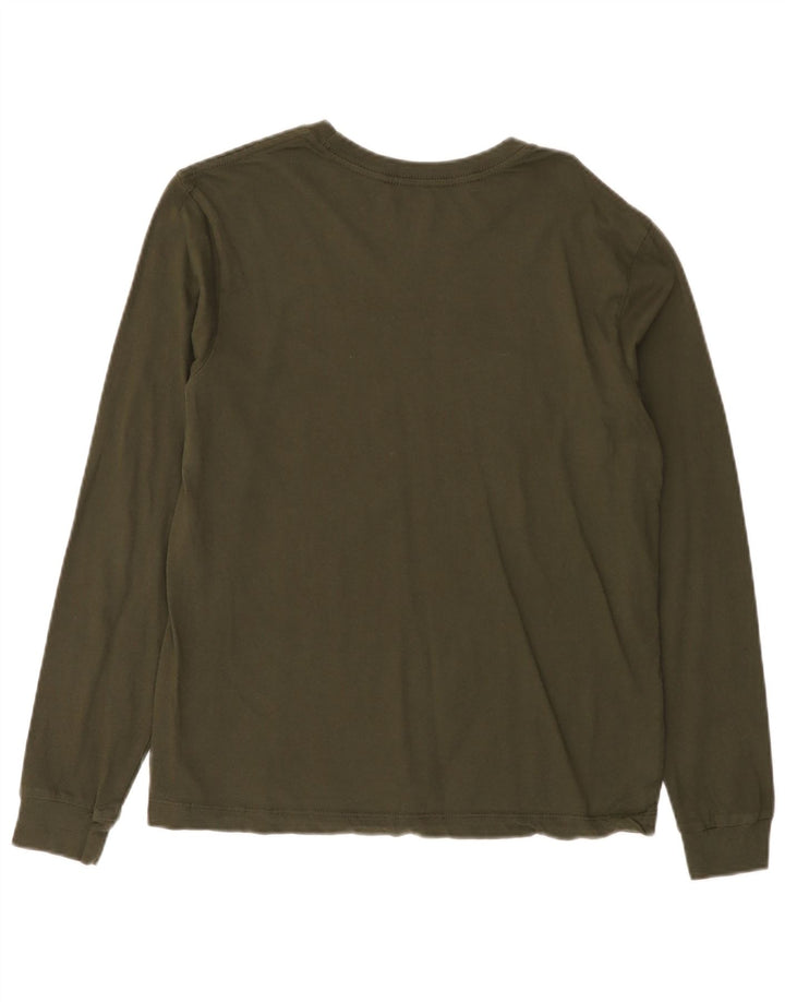 Vans Hombre Graphic Top Manga Larga Algodón Caqui Medio