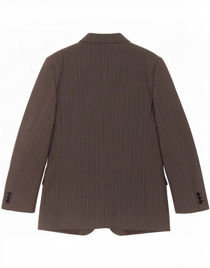 Chaqueta tipo blazer de 3 botones para hombre Ferre IT 48 Viscosa a rayas gris medio
