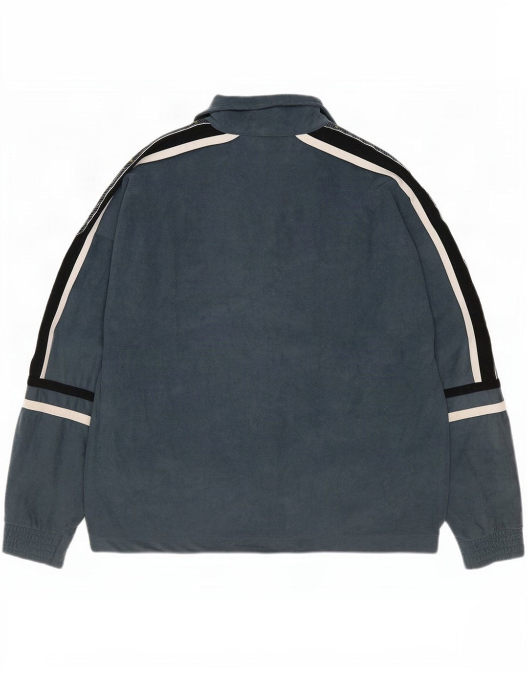 Brugi Hombre Chaqueta De Chándal De Terciopelo Gráfico Small Gris Colorblock