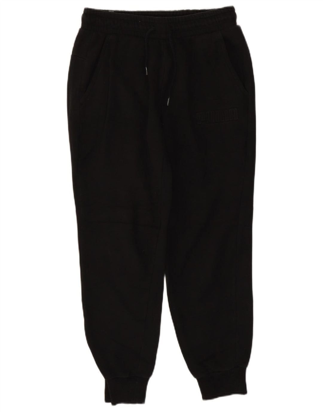 PUMA Pantalones de chándal para hombre Joggers Small Black Cotton