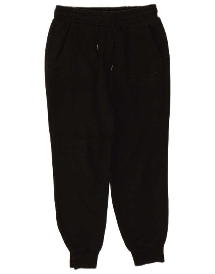 PUMA Pantalones de chándal para hombre Joggers Small Black Cotton