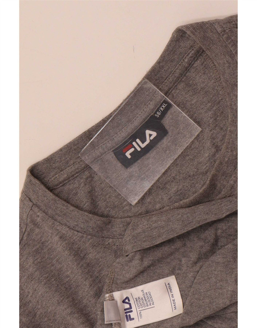 Fila Camiseta para hombre Top IT 56 2XL Gris moteado