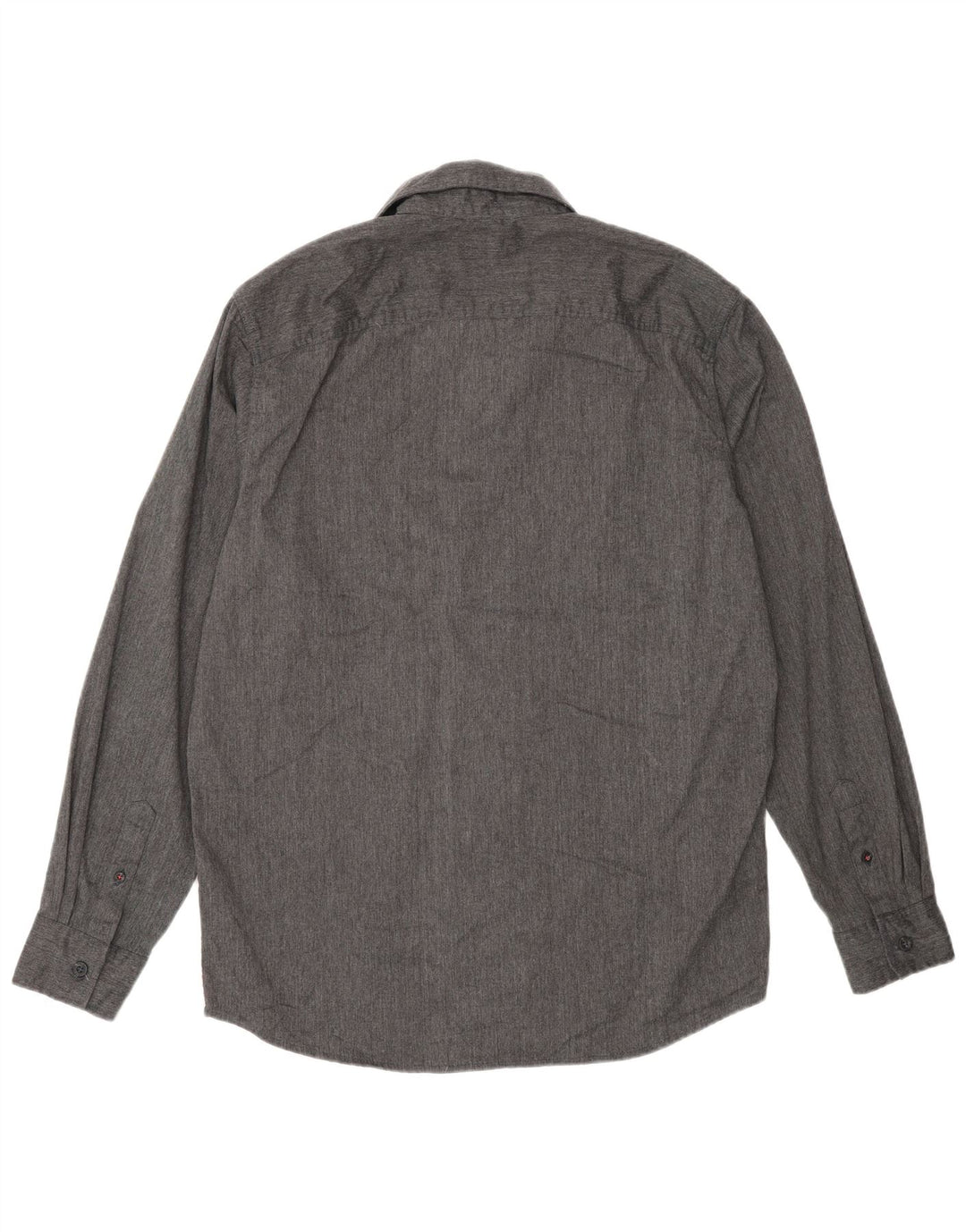 Camisa Wrangler Hombre Algodón Gris Medio