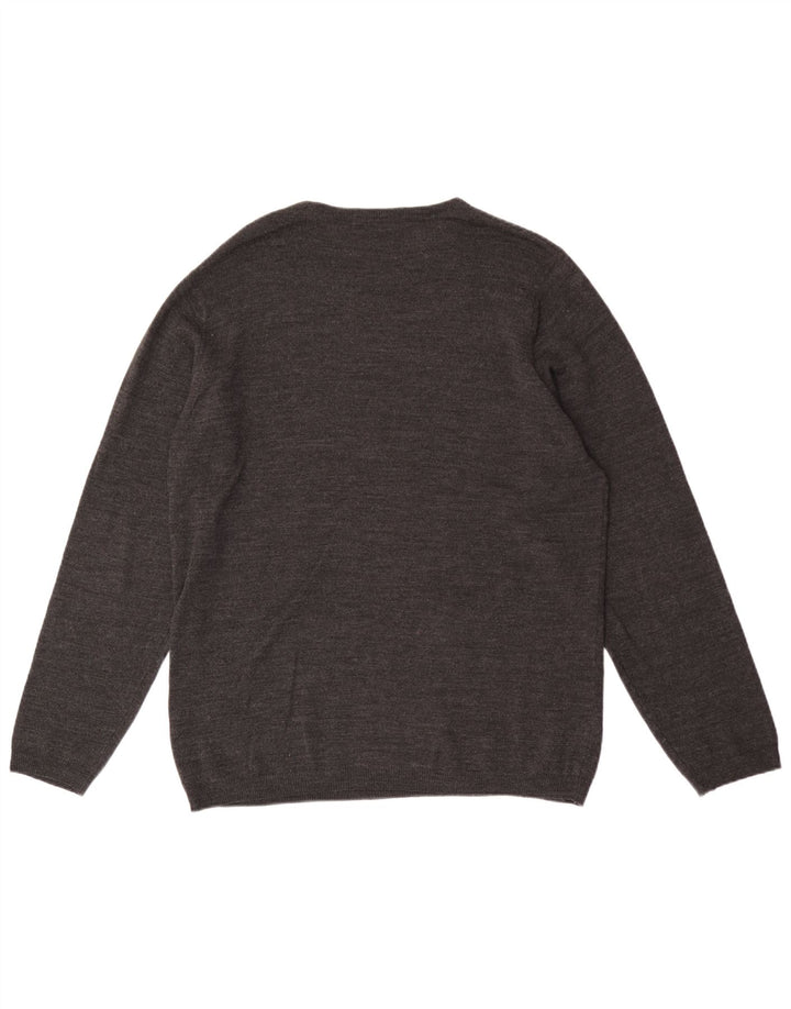 Marks & Spencer Suéter De Cuello Redondo Para Hombre Acrílico Gris Medio