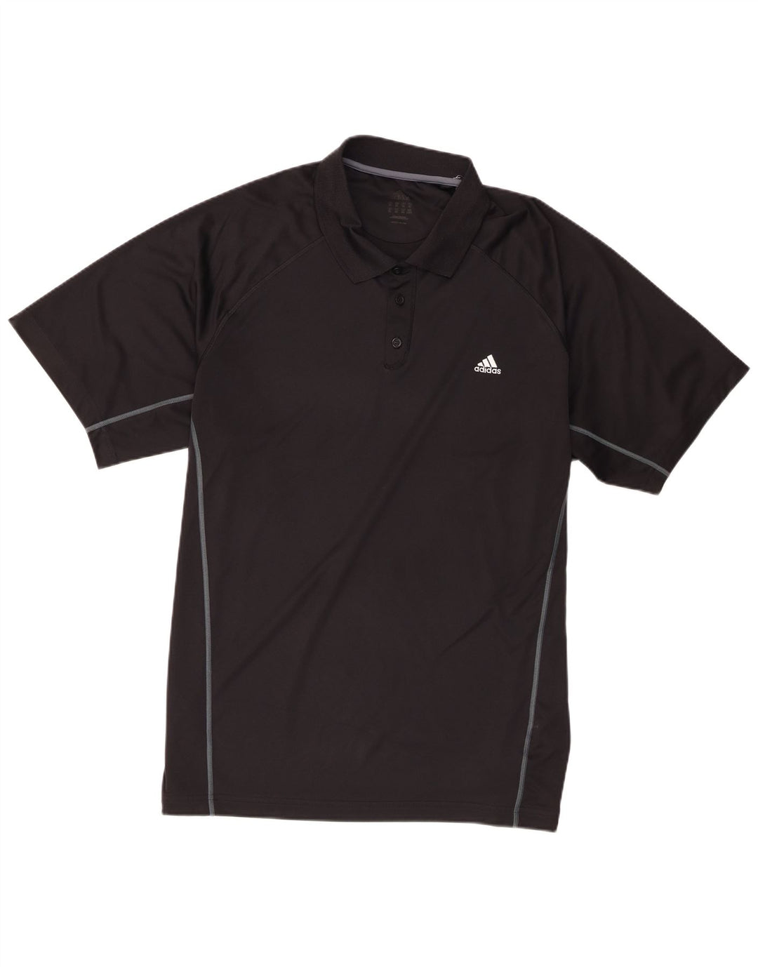 Polo Adidas Hombre 2XL Poliéster Negro