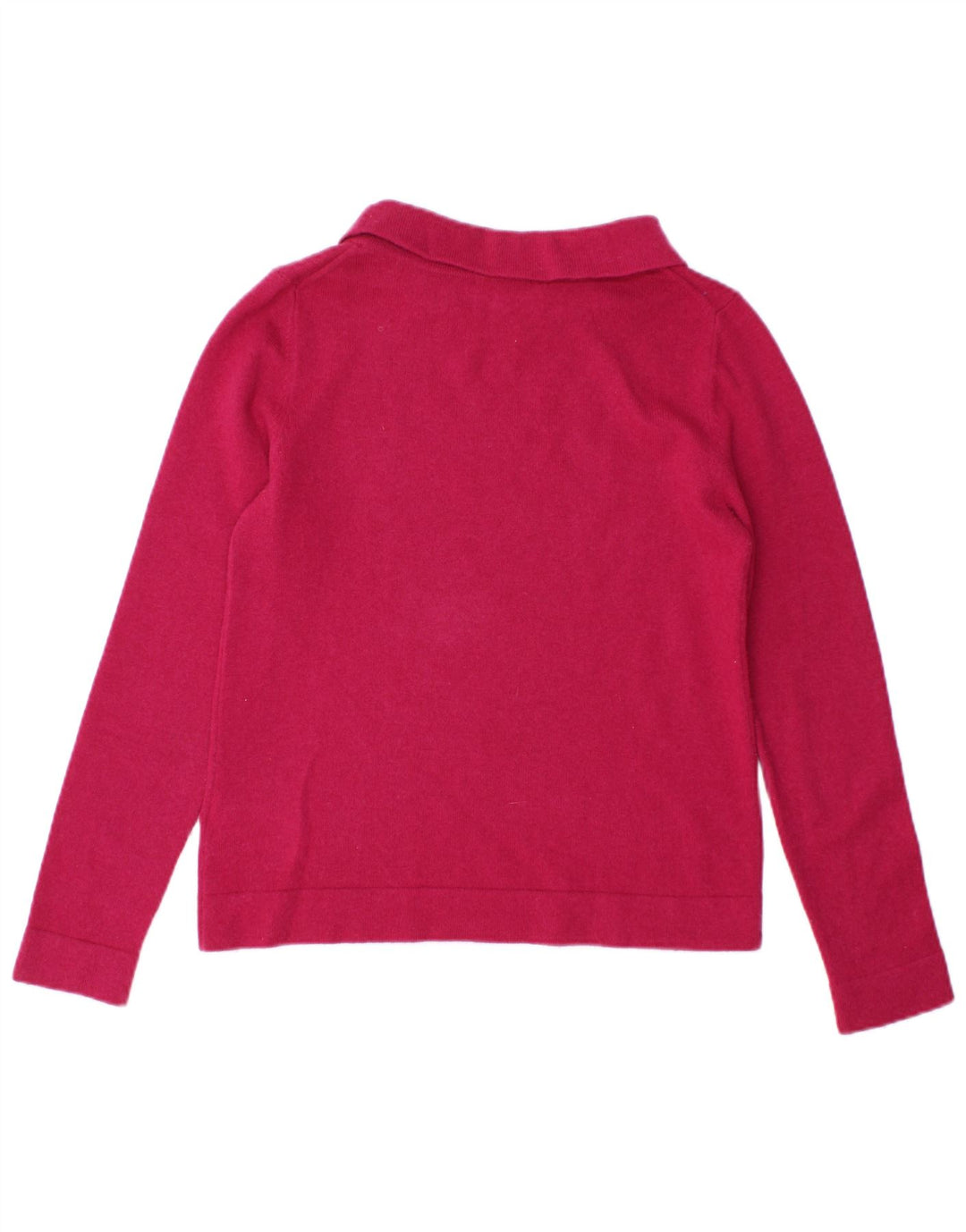 Hobbs Jersey de cuello vuelto para mujer UK 10 Small Pink Wool