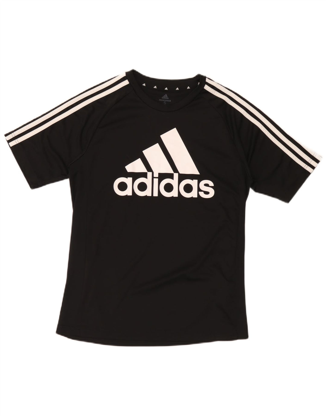 Adidas Hombre Aeroready Graphic Camiseta Top Pequeño Poliéster Negro