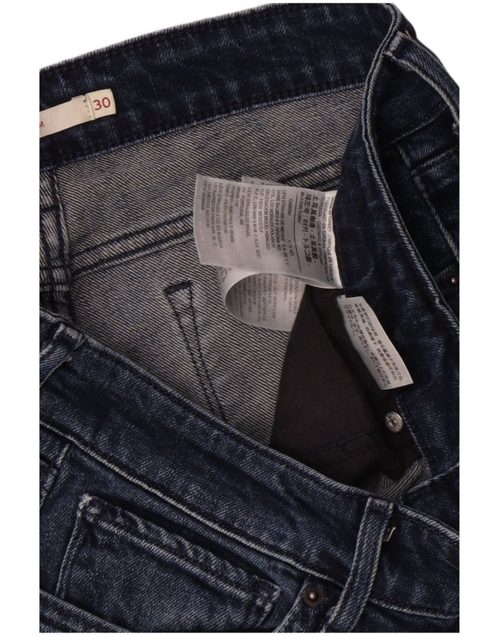 Vaqueros Levi's 712 Slim Mujer W30 L30 Algodón Azul Marino