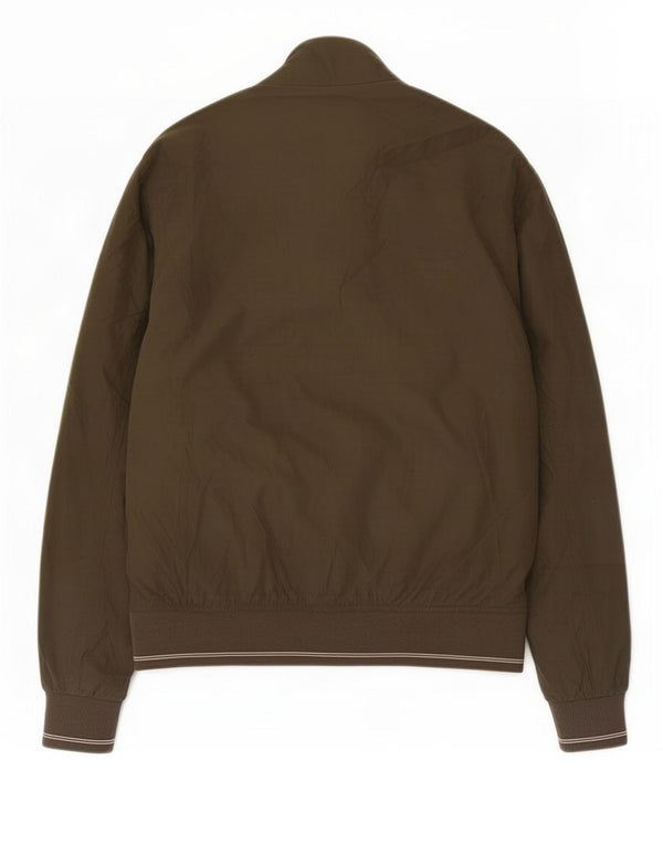 Marks & Spencer Chaqueta bomber de corte regular para hombre UK 38 Poliéster caqui medio