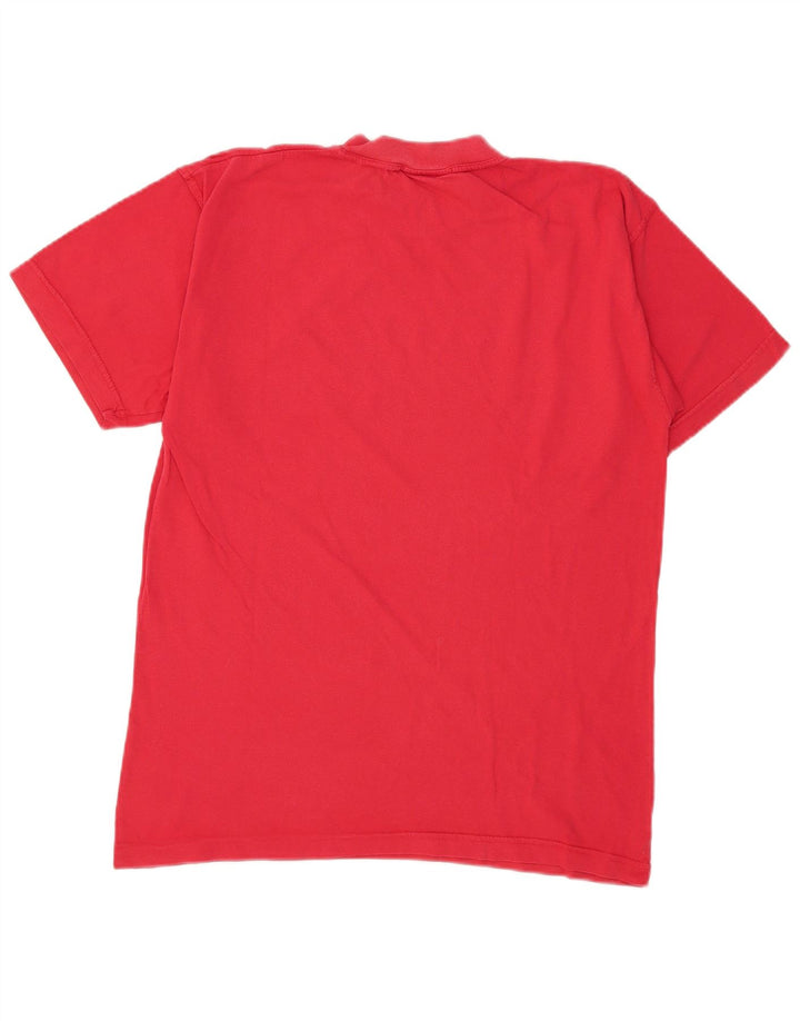 Reebok - Camiseta gráfica para hombre, talla pequeña, color rojo