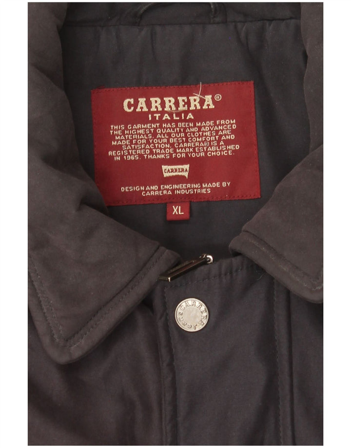 Carrera Chaqueta utilitaria para hombre UK 42 XL Azul marino