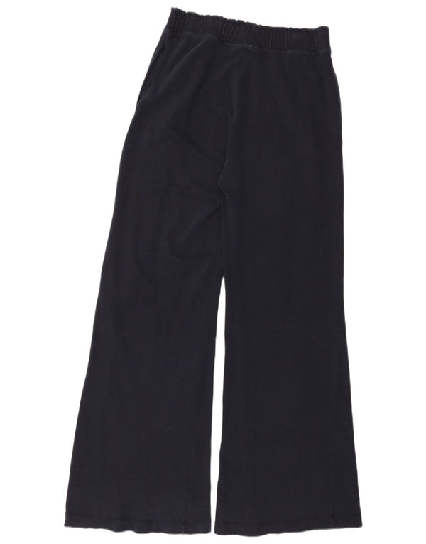 Zara Womens Wide Leg Trousers UK 14 Medium  Navy Blue
